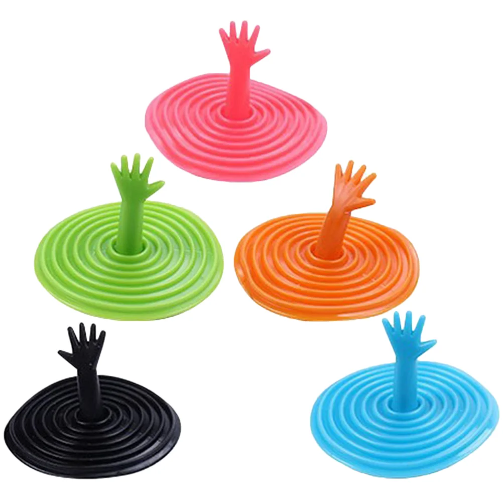 

5pcs Kitchen Sink Stopper Bathroom Sink Silicone Covers Sink Silicone Sink Stopper Bathtub Stoppers