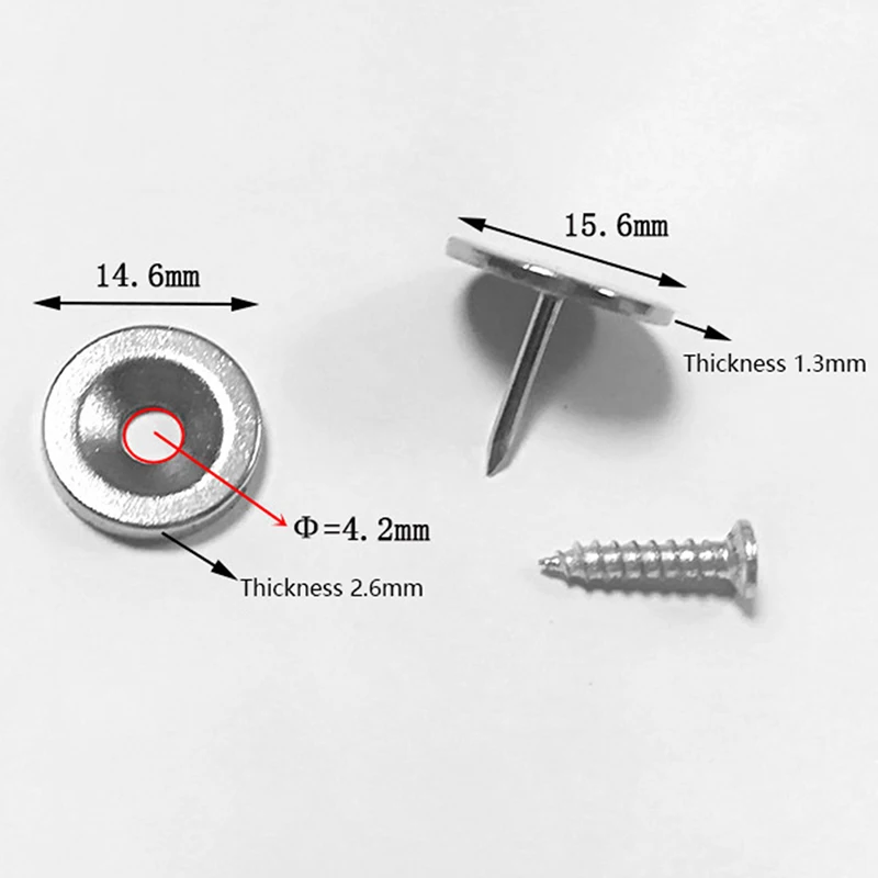 

Sliding door suction Micro-strong magnetic absorption, Wide range of applications,Circular magnets with hole, Furniture Hardware