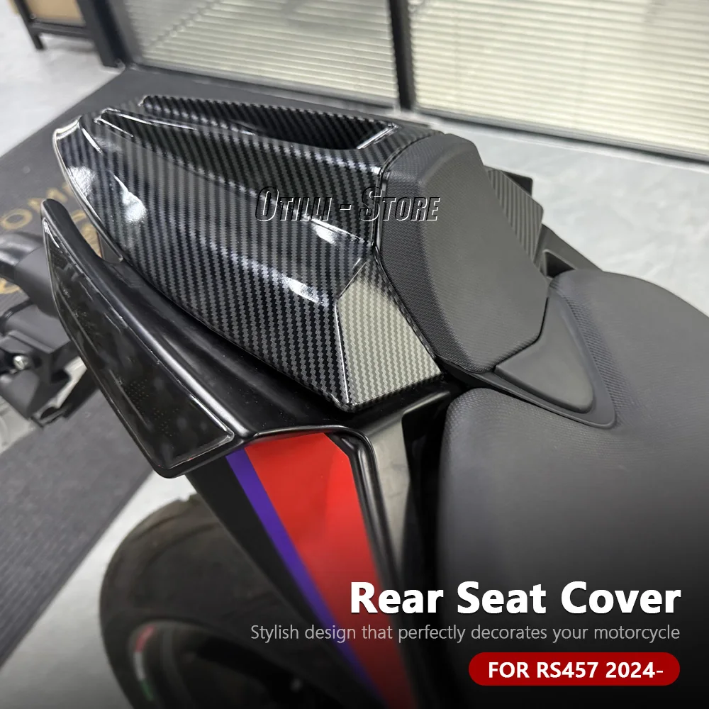 Фото Для Aprilia RS457 rs457 RS 457 2024 2025 аксессуары для мотоциклов пассажирское сиденье чехол на заднее сиденье капот соло капот №3