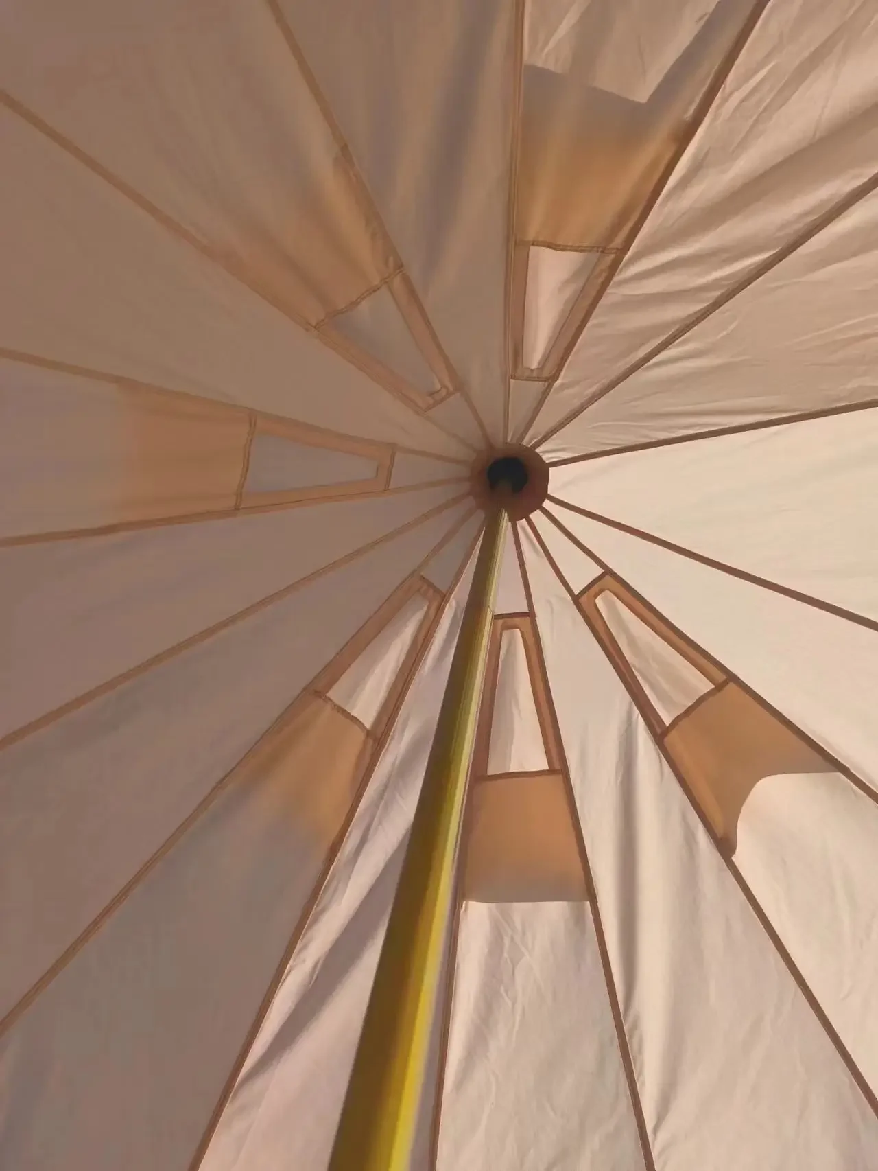 Шикарная палатка из ткани Оксфорд для кемпинга на открытом воздухе 3 м 4 5 6 7 сезона