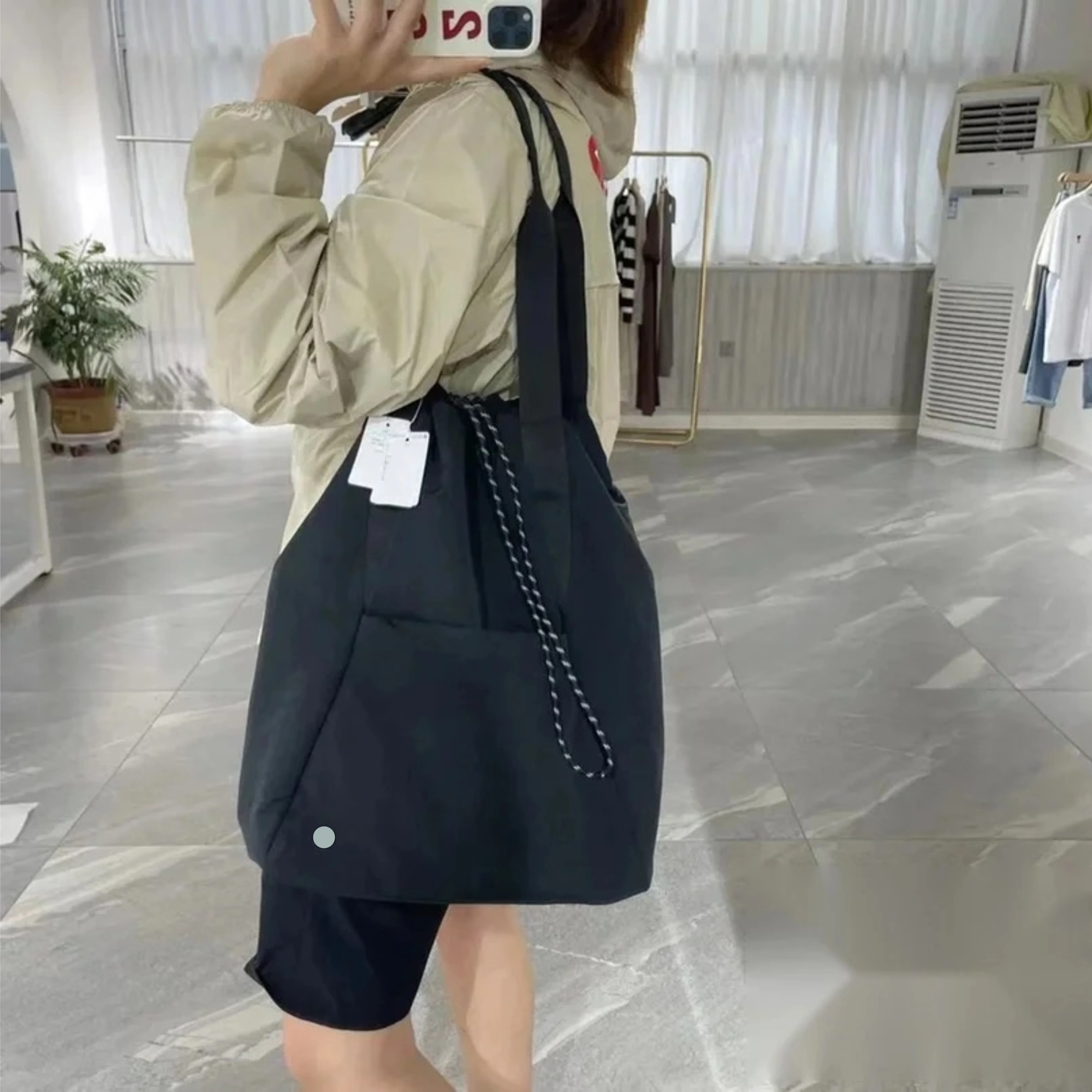 NWT Luluwomen Dual Function Backpack To Tote 18L Multifunctional Commuting Fitness Bag Waterproof Outdoor Sports Shoulder Bag