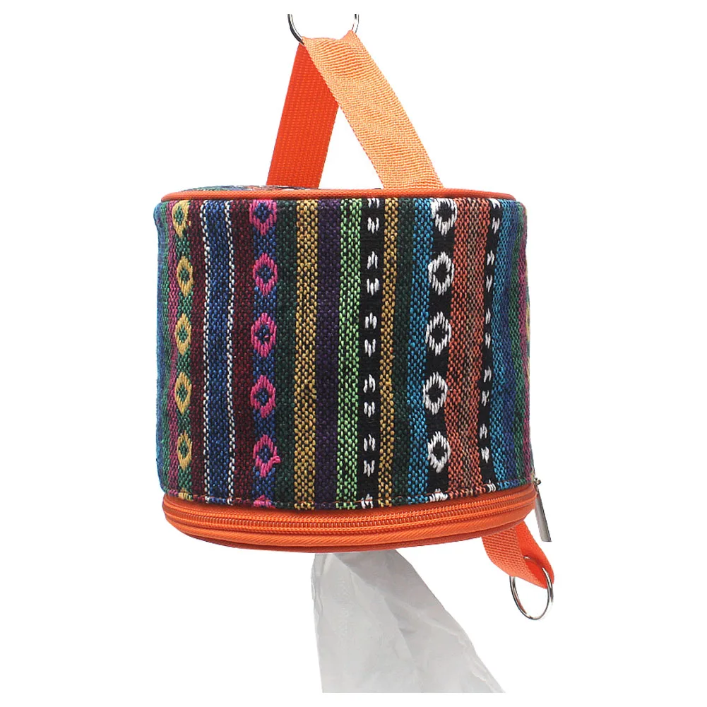 

Hanging Roll Case Camping Tent Accessories Container Picnic Toilet Paper Holder Hiking Home Decoration Zipper Folding Office