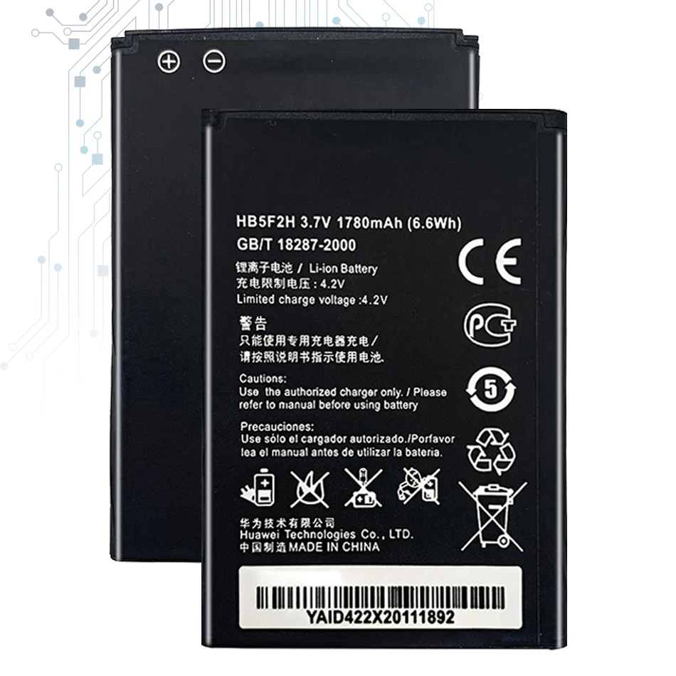 

For Hua wei 100% Battery HB5F2H For Huawei E5372 E5373 E5375 EC5377 E5330 E5336 E5351 E5356 EC5377U-872 E5356S-2 E5330Bs-2