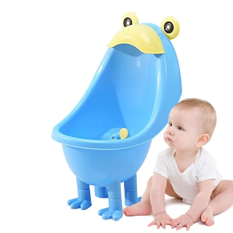 

Frog Pee Training Frog Potty Funny Aiming Target Windmill Pee Trainer Urinal 13.7x9x8.2in Fun Frog Standing Potty Training