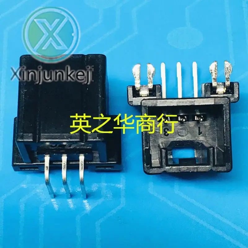 

10 шт. оригинальный новый горизонтальный разъем 2,54 мм 3P