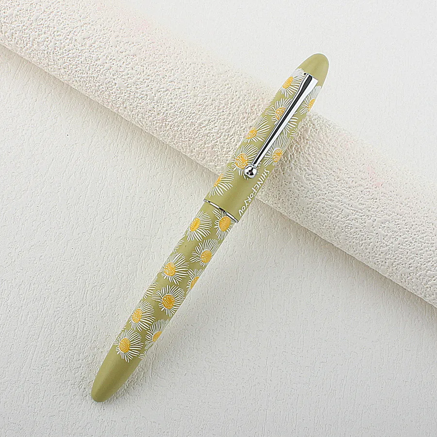 Перьевая ручка Jinhao X750 серебристого цвета