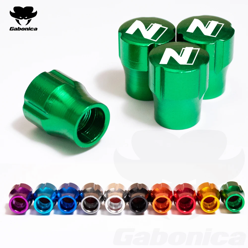 

4PCS Zinc Alloy Car Wheel Tires Valve Tyre Air Caps Case For Hyundai N KONA ACCENT TUCSON SANTA FECreta Ix35 I40 Car Accessories
