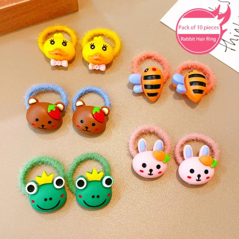 Детская резинка не повреждает волосы эластичная для волос девочек маленькая