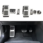 Накладки на педали автомобиля Zlord, тормоза и муфта для Volkswagen VW Golf 7 Tiguan Passat B8 2017 - 2021