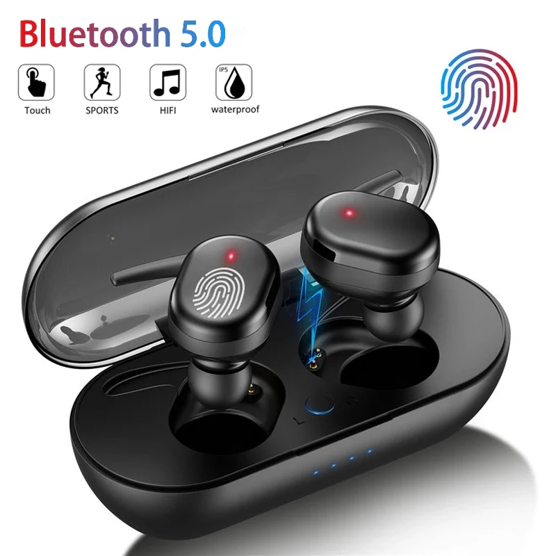 Y30 TWS Bluetooth earbuds Earphones Wireless headphones Touch Control Sports Earbuds Microphone...