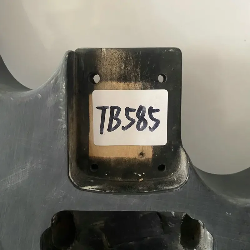 Корпус для электрической гитары TB585 черный корпус из массива липы Floyd Rose