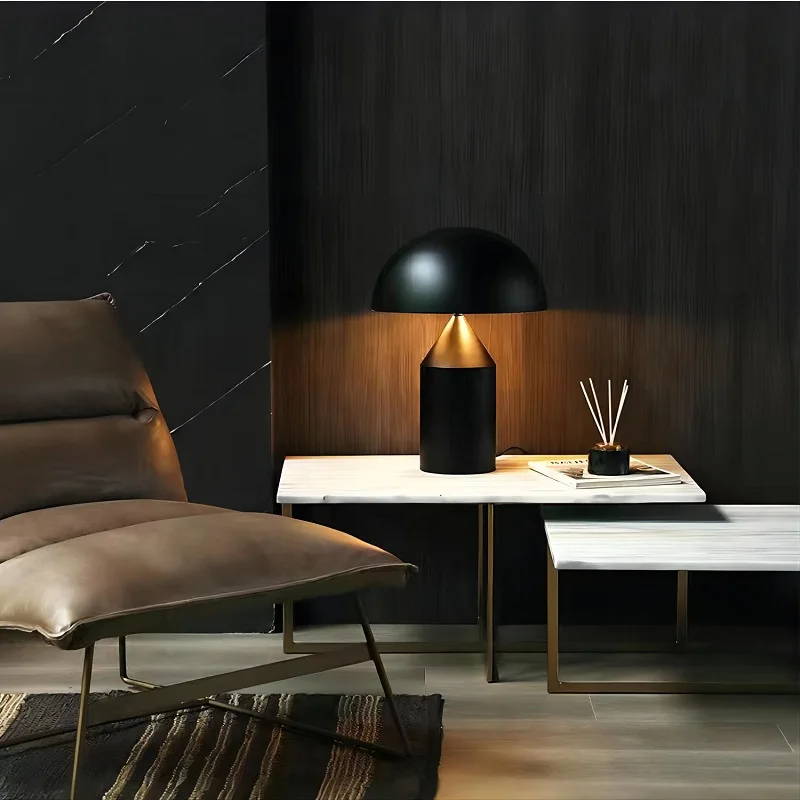 Европейская креативная светодиодная настольная лампа в виде гриба дизайнерская