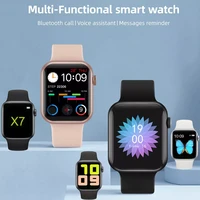 best priceiwo x7 smartwatch watch for men heart rate fitness tracker bluetooth call smart watch diy face ip67 waterproof pk w26