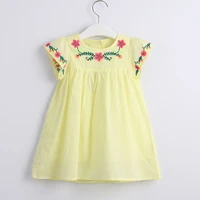 summer girl dress 2022 embroidered fancy princess dresses for girls little flying sleeve childrens clothing baby kids clothes
