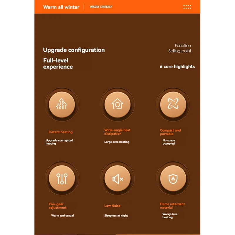 500 Вт электрический обогреватель портативный настольный вентилятор теплого