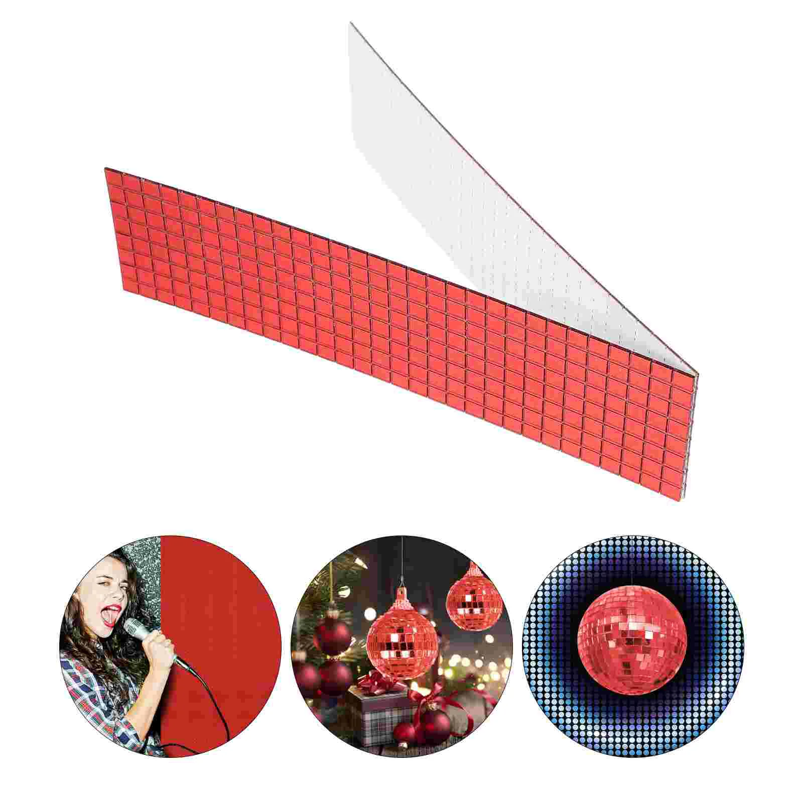 

8 Sheets Mirrorsss Mosaic Sticker Wall Sticker Adhesive Mosaic Stickers DIY Mosaic Tile Stickers