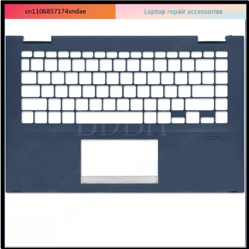 Задняя крышка корпуса (пальмрест) для VivoBook Flip 14 TM420 TM420IA TP420 TM420UA TM420U, верхняя и нижняя части корпуса, синяя задняя панель (art.: 3920dc4b18287) - 3920dc4b18287