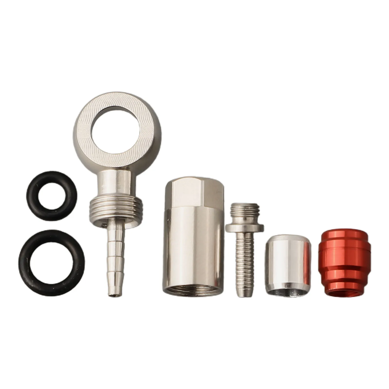 1 комплект велосипедного кабеля набор банджо серебряный соединительный шланг