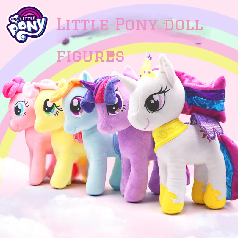 

Детская плюшевая кукла My Little Pony, мультяшная подушка, подушка, подарок на день рождения, дружба-Волшебная девушка, подарок на день рождения и ...