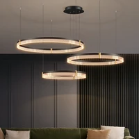 nordic luxury living room chandelier simple modern led lighting creative restaurant bedroom lamp designer high end chandelier