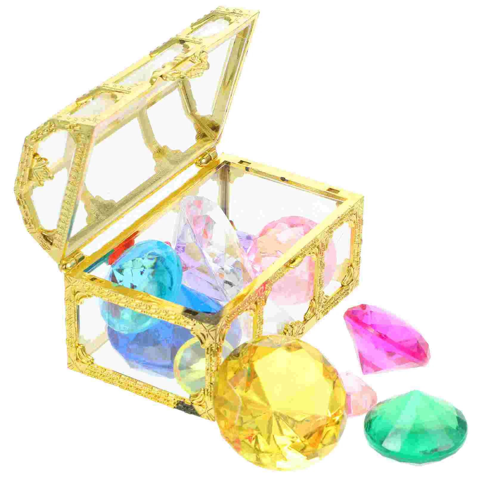 

Toy Set Diving Toys Toddlers Treasure Jewelry Kits Small Gemstones Bath Kids Ages Crystal Pool