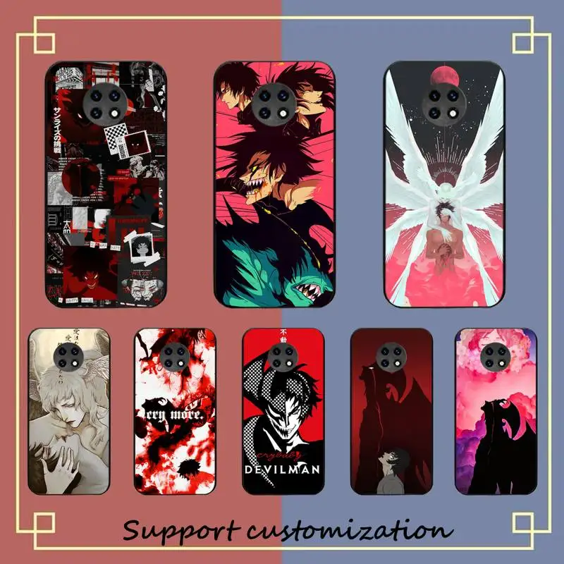 

DEVILMAN Crybaby Anime Phone Case for Samsung S20 lite S21 S10 S9 plus for Redmi Note8 9pro for Huawei Y6 cover