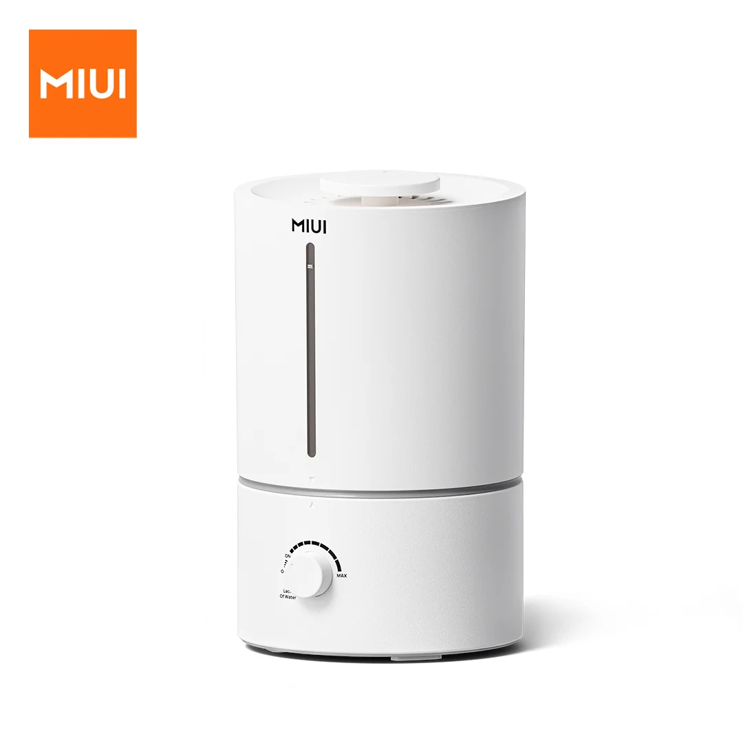 

Увлажнитель воздуха MIUI емкостью 4,5 л для больших помещений, ультразвуковой тихий увлажнитель воздуха с холодным туманом для дома и офиса, белый, 20 ~ 30 м2