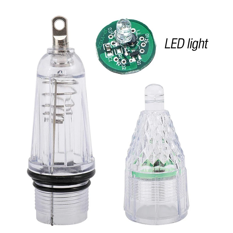 12 см глубокая приманка для подводной рыбы светодиодная рыбалки красная синяя