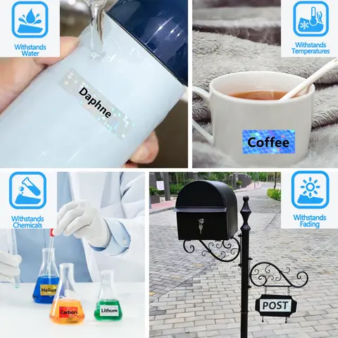 Лазерная клетчатая лента Tz 6/9/12 мм, блестящая лента для этикеток, совместимая с принтером Brother P и производителем этикеток D210S