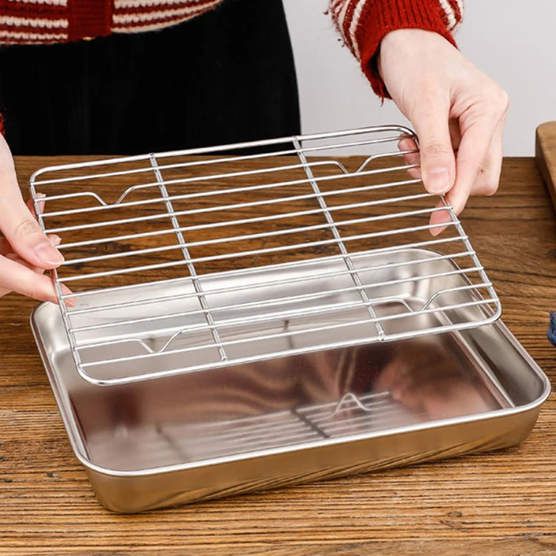 Форма для выпечки из нержавеющей стали с проволочной стойкой противень тортов