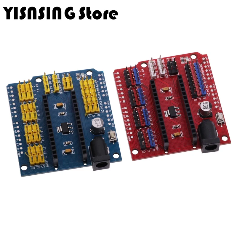 Плата расширения для контроллера NANO IO Shield V3.0 3 0 простой удлинитель Arduino UNO AVR ATMEGA328P
