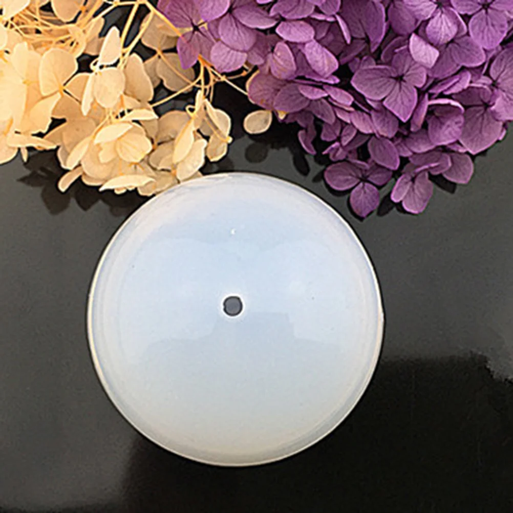 

Resin Mold Casting Silicone Round Epoxypolyesterdiypaperweight Crafts Clear Sphere Molds Cast