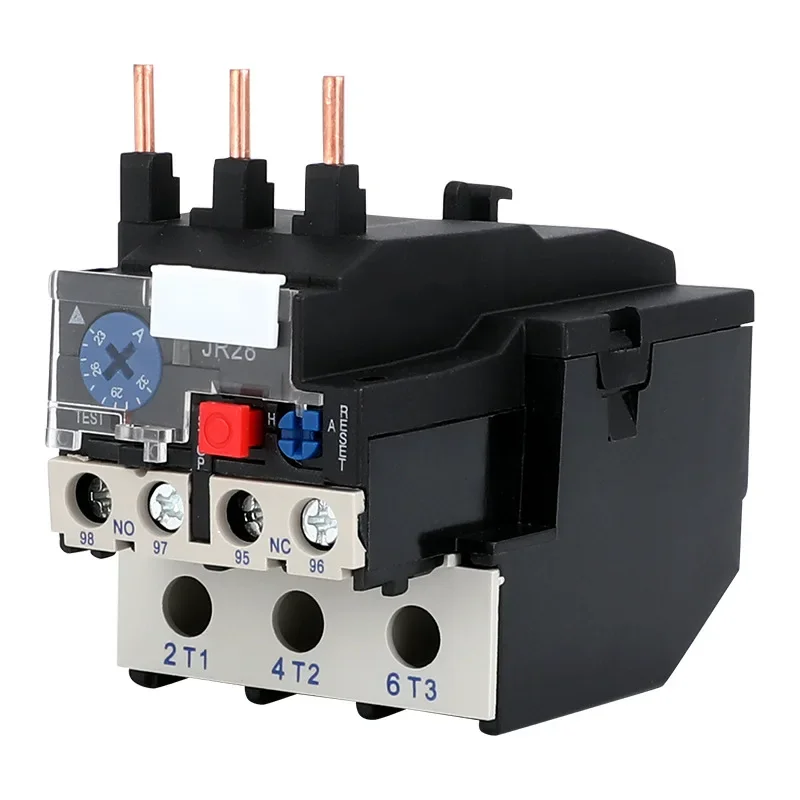 Регулируемое тепловое реле JR28