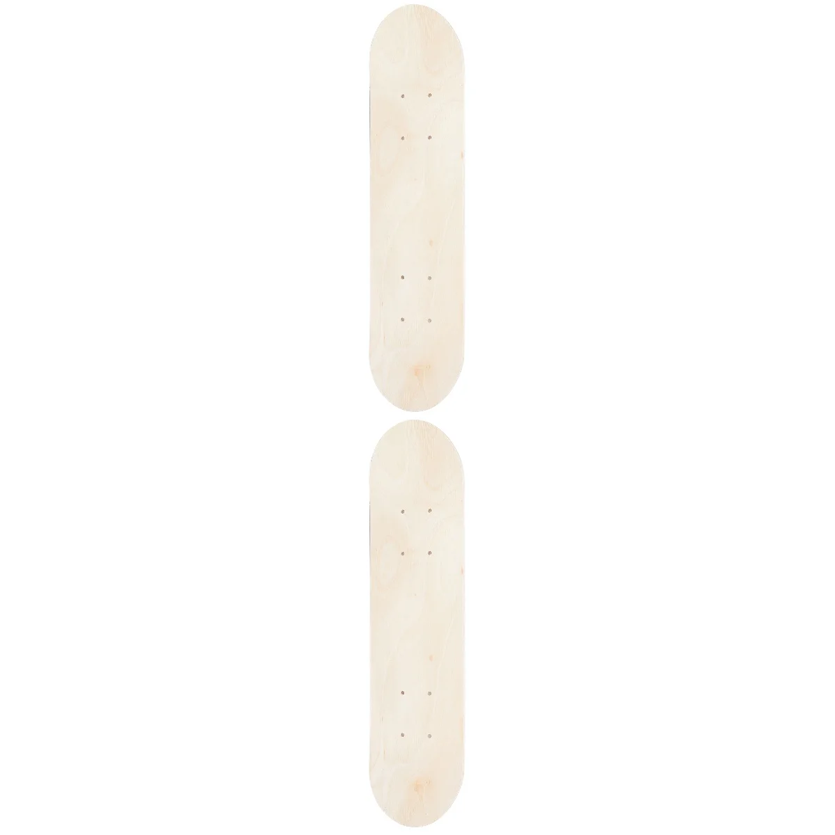 

2pcs DIY Skateboard Deck DIY Graffiti Skateboard UnifinIshed Wooden Skateboard Deck