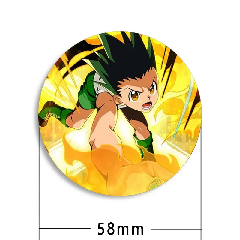 Японский Охотник X Hunter акриловые значки заколка на лацкан аниме Мультяшные