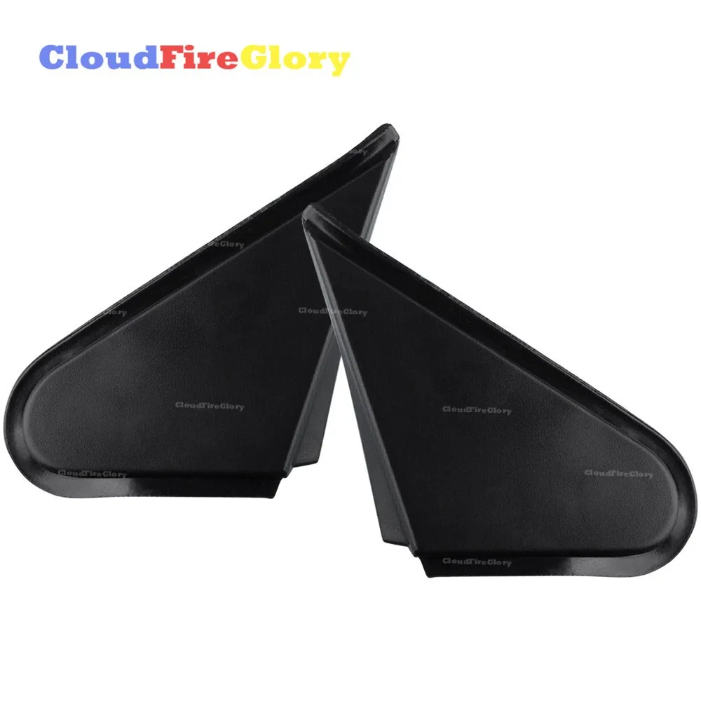 

CloudFireGlory For Toyota RAV4 2013-2015 Front Exterior Left Or Right Mirror Fender Cover Cap Black 60117-0R040 60118-0R040