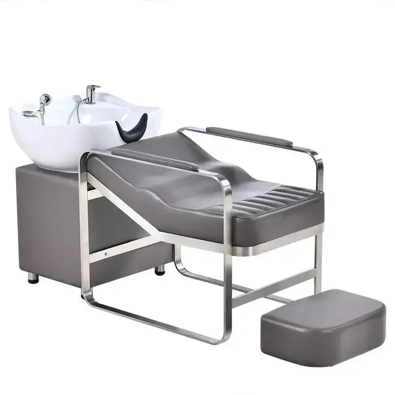 Мобильная раковина для шампуня роскошные стулья китайский спа-стиль мытья волос