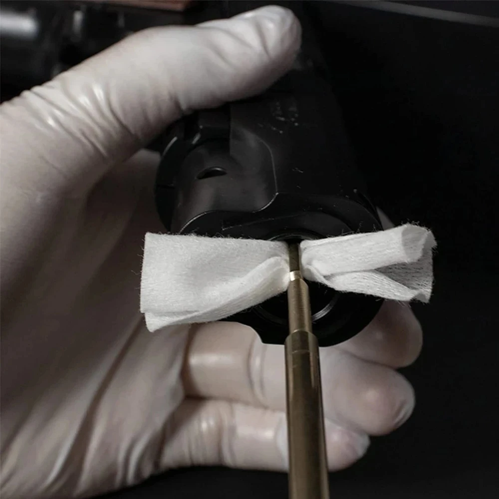 Тактические Патчи для чистки пистолета 200 шт. тряпочка средство из хлопка с