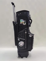 2021 pearly gates golf bag black pg89 standard golf clubs bag pearly gates bag with wheel two covers ems shipping