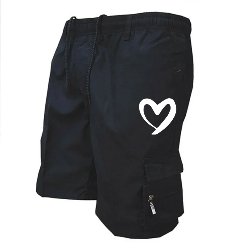 Модные Мужские Повседневные Шорты Лето 2024 Рабочая Одежда Свободный Крой