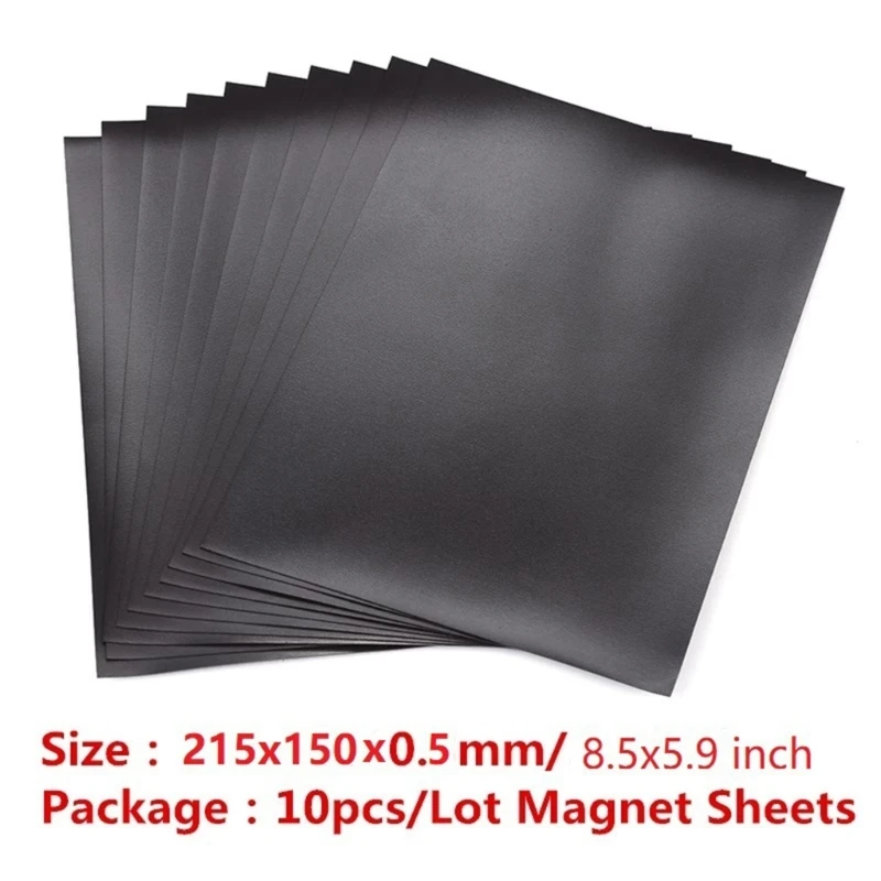 10 шт. прозрачные карманы для хранения из ПВХ и магнитных листов штампов