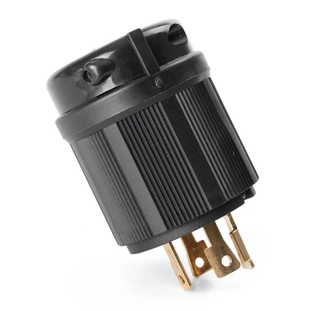 

NEMA L14-30P Generator Welder Welding Dryer Cord Adapter 125-250V 30 Amp Generator Welder Power Cord Adapter