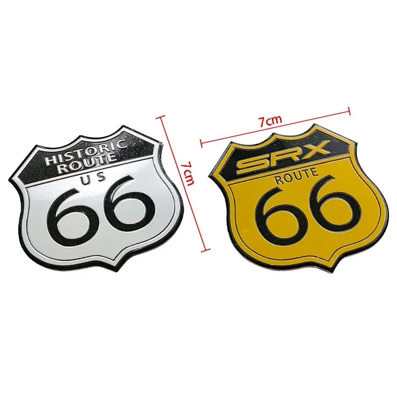 Боковая эмблема кузова автомобиля 66 значок на боковое крыло багажника наклейка
