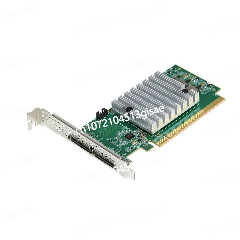 Фото Сетевая карта SSD U.2 Жесткий диск с адаптером PCIe 5.0/4,0 Retimer Card MCIO X16/X8 для графического процессора Кабель объединительной платы №2