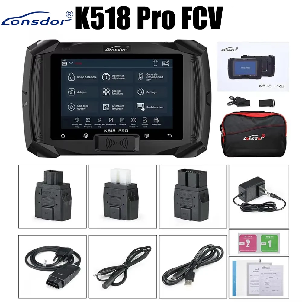 

Lonsdor K518PRO FCV Версия Key Programmer 5+5 Car Series Бесплатное обновление онлайн для пожизненного использования