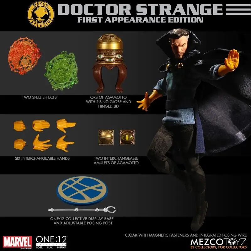 

Оригинальные фигурки из мультфильма «Marvel» ONE:12