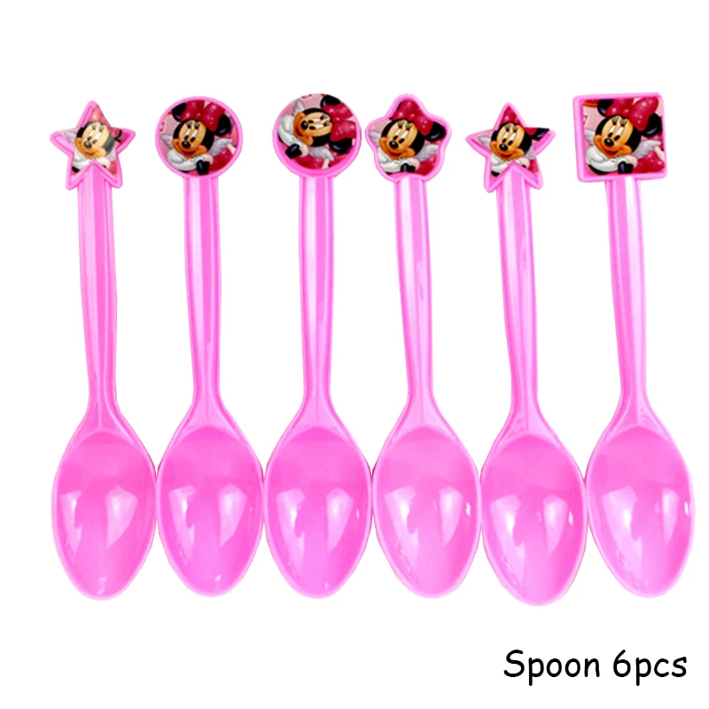 

Одноразовый набор посуды Disney Минни Маус