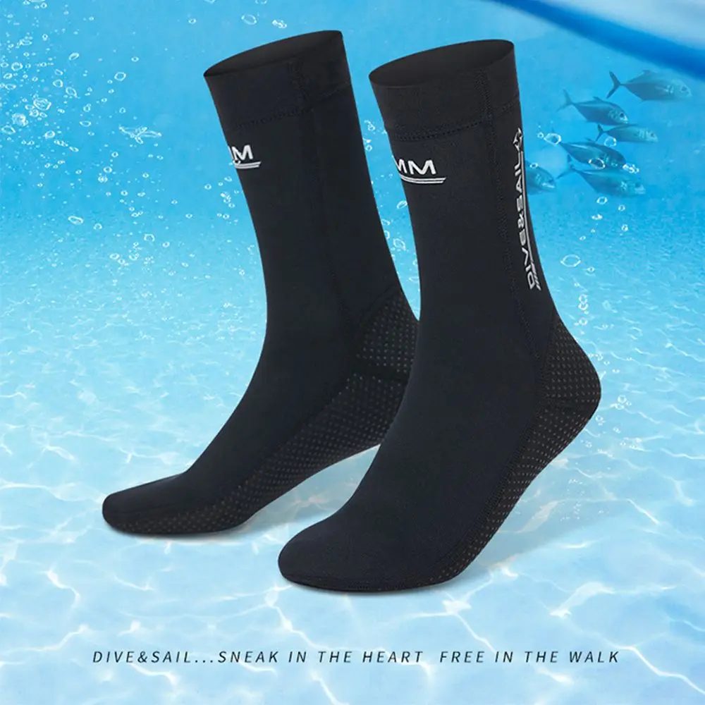 

Scratches 3mm Snorkeling Water Sport Scuba Swimwear Wetsuit Swimming Socks Neoprene Diving Socks Surfing Beach Boots