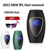 2022 999999 flash laser epilator women electric laser hair removal for facial all body bikini ipl pulsed light permanent machine