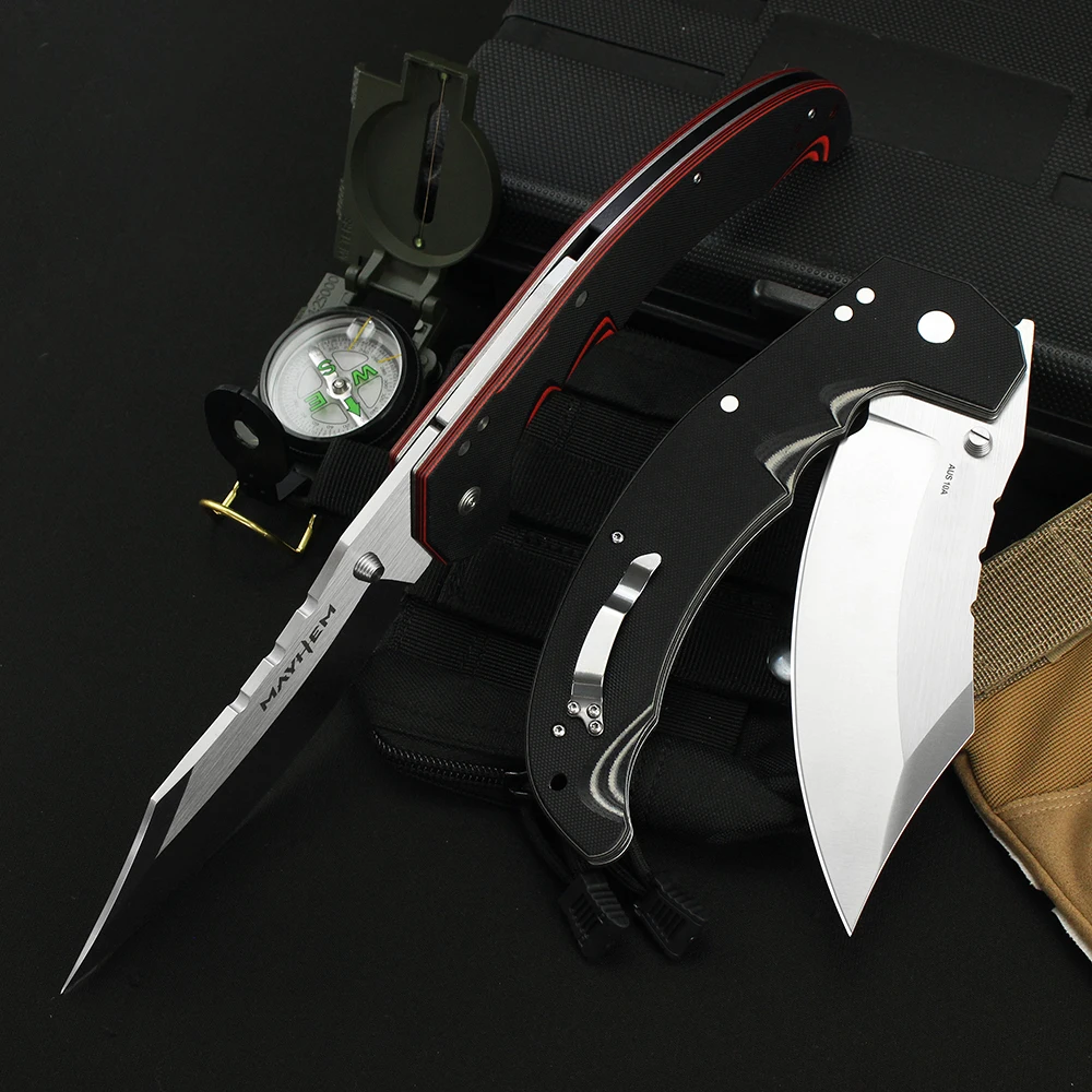 Профессиональные ножи Cold Mayhem AUS10A